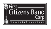 (FIRST CITIZENS BANC CORP LOGO)